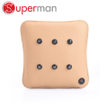 First price rechargeable battery vibrating massage pillow online shopping wireless massage chair cushion